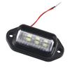 1/4 PCS Universal Car License Plate Light 12-24V 6LED Waterproof Car Taillight License Plate Light White Bulb Car Accessories