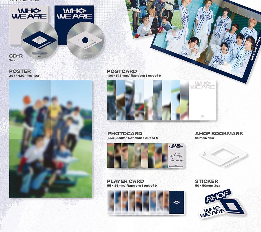 (PHOTOBOOK Ver.) AHOF [WHO WE ARE] 1st Mini Album