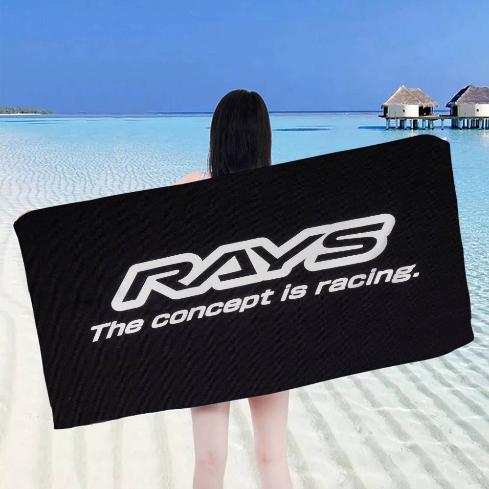 RAYS Wheels Big Microfiber Beach Towels Quick Dry Towel Sand Beach Towels Pool Towel for Travel Swim Pool Yoga