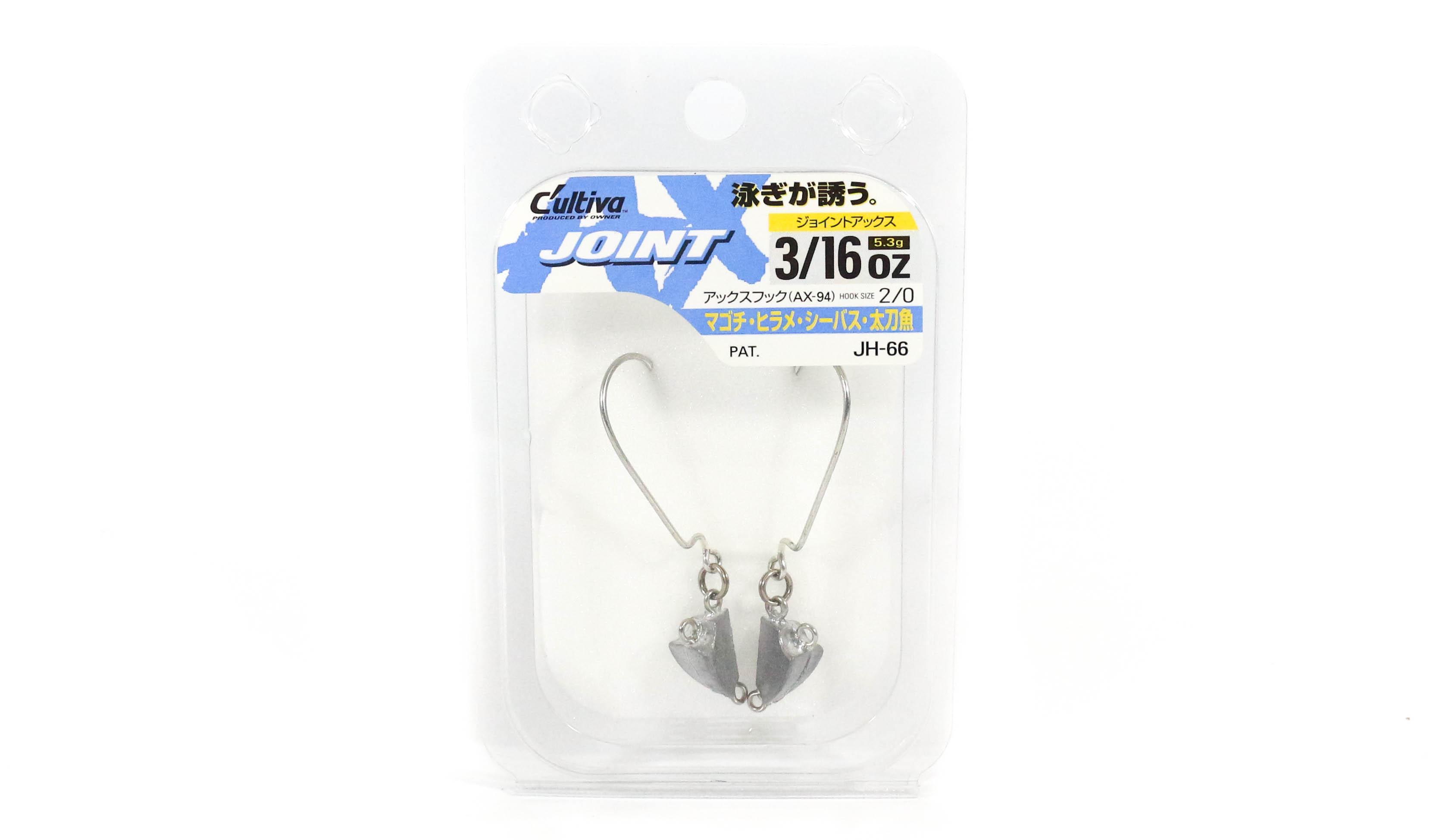 

Owner JH-66 Jig Head Rolling Type 3/16 oz Size 2/0 (0738)