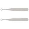 2Pcs Nose Hair Tweezers Waterproof Simple Painless Safe Design Safety Protection Stainless Steel Nose Hair Tweezers