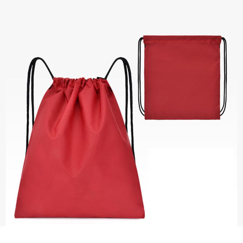 Colorful Nylon Drawstring Bags-Large Capacity,Durable Storage Bags for Sports,Travel,Yoga,Gym and Outdoor Camping,TravelBackpack