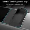 For Tesla Model Y Launch/Juniper 2025 Center Console Armrest Storage Box Glasses Tray Organizer Car Interior Accessories
