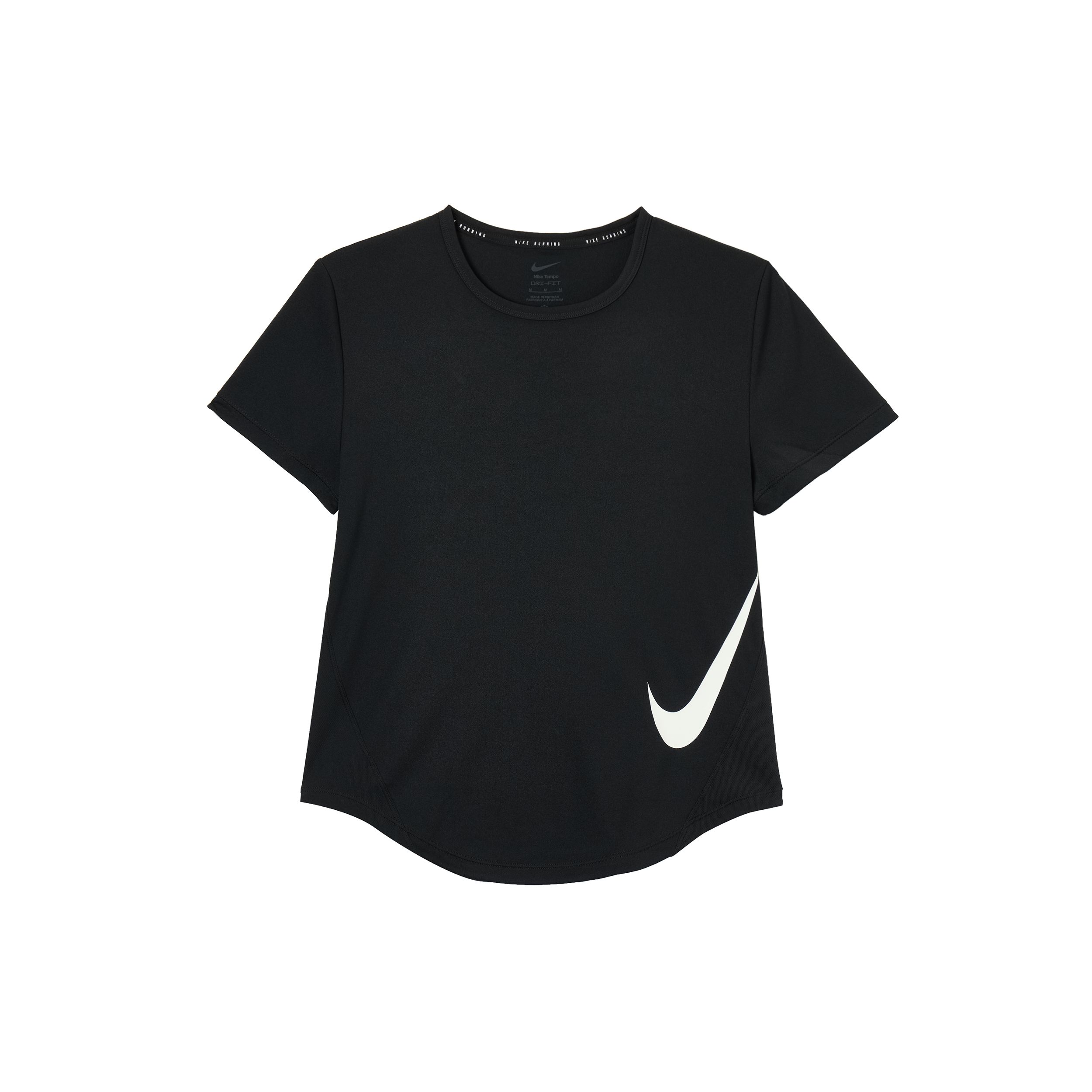 Nike Tempo Swoosh Hbr Df Пуловер Модная Простая Футболка с Коротким Рукавом Женская Футболка HV2773010 M