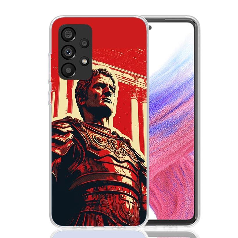SPQR Roman Imperial Legionv Phone Case For Samsung Galaxy A52 A32 A22 A12 A02S A50S A30S A51 A31 AA71 Note 20 Ultra 10 S10 Plus
