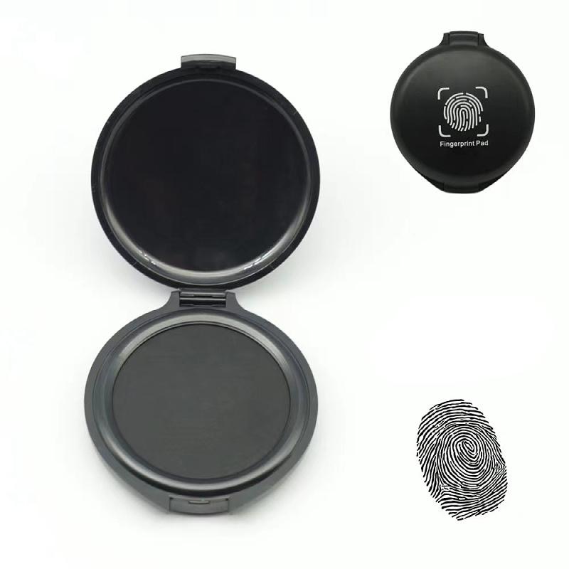 

Professional Fingerprint Ink Pad for Office Supplies, Instant Dry, Smudge-Proof