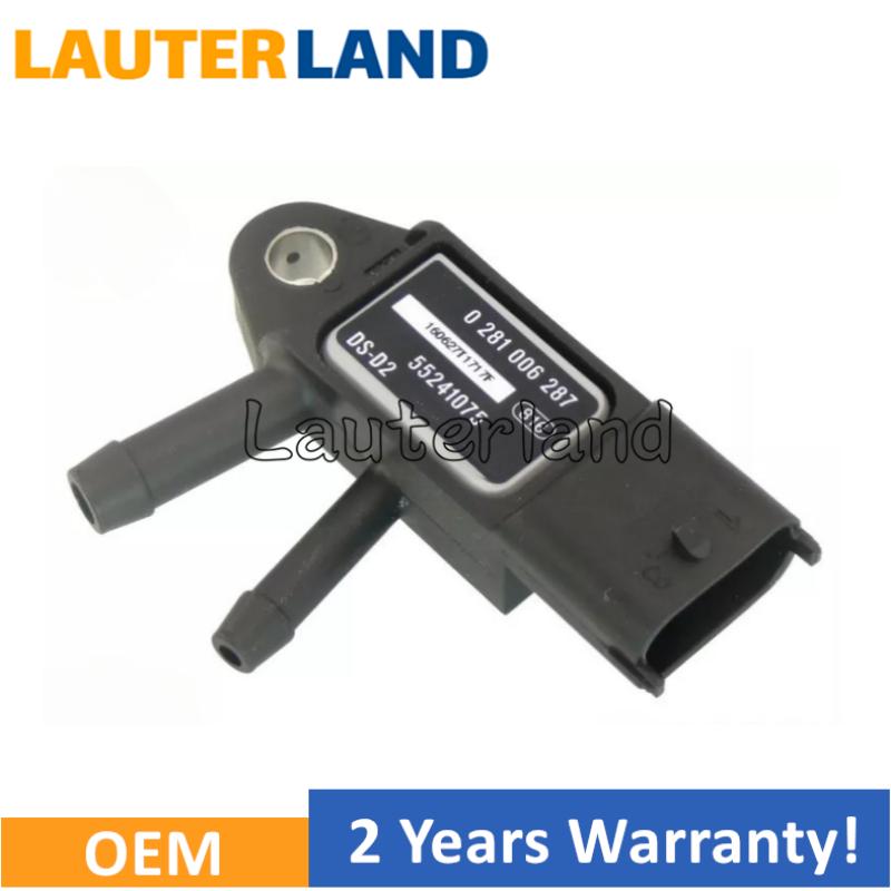 51908411 55200301 55241075 51855119 0281006287 DPF Exhaust Pressure Sensor Diesel Particulate Filter MAP for Alfa Romeo 08-22