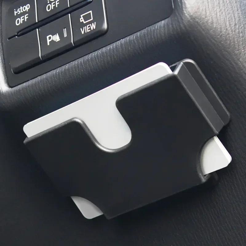 Universal Car Interior Card Holder Multi-function Portable Card Storage Box Car Sun Visor Card Slot Box Car Accessories