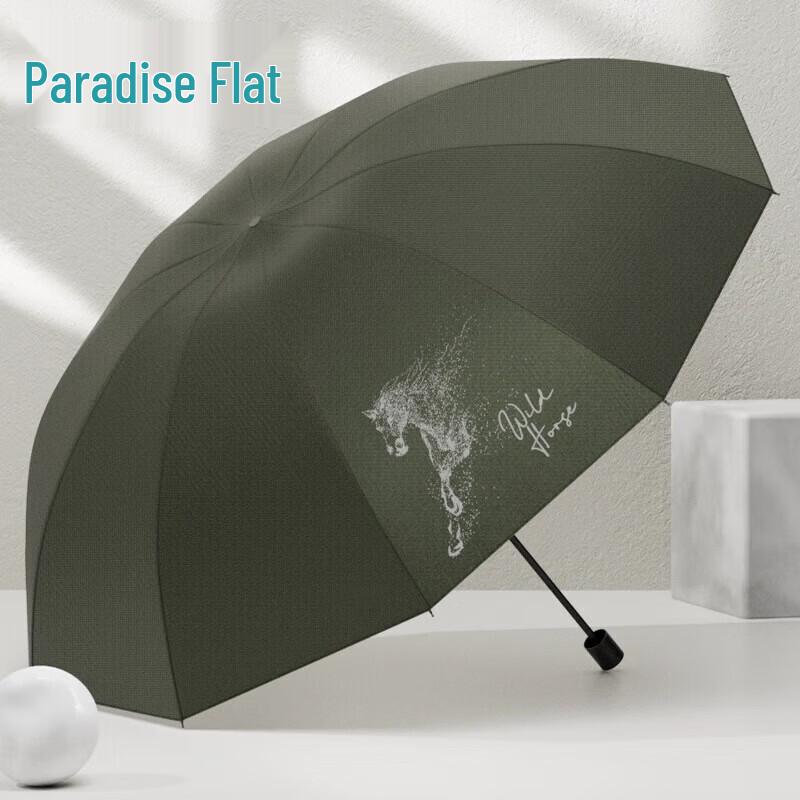 Tiantang 10-Rib Large 3-Fold UV Protection Umbrella