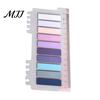 Student Stationery Supplies Index Sticker Tabs with Built-in Scale Ruler, Morandi Color Transparent Professional File Sorting PET Page Markers,