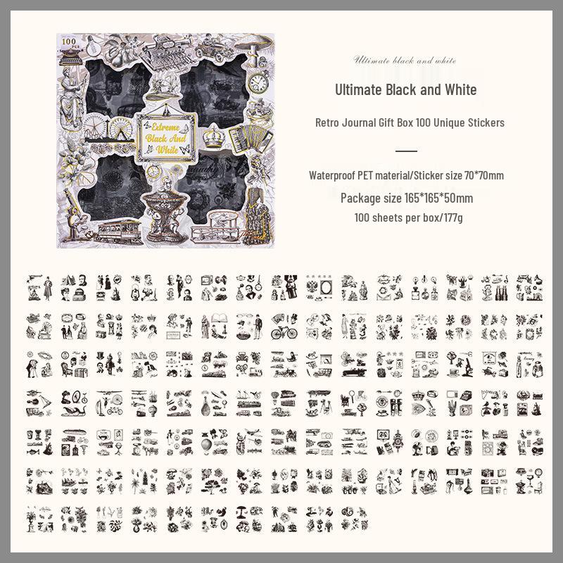 

Набор из 100 милых мультяшных наклеек для детского скрапбукинга