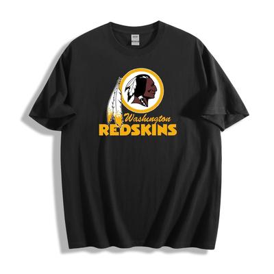 Maglietta Logo Washington Redskins Uomo Donna Top - Design Heritage Squadra NFL Maglietta Unisex