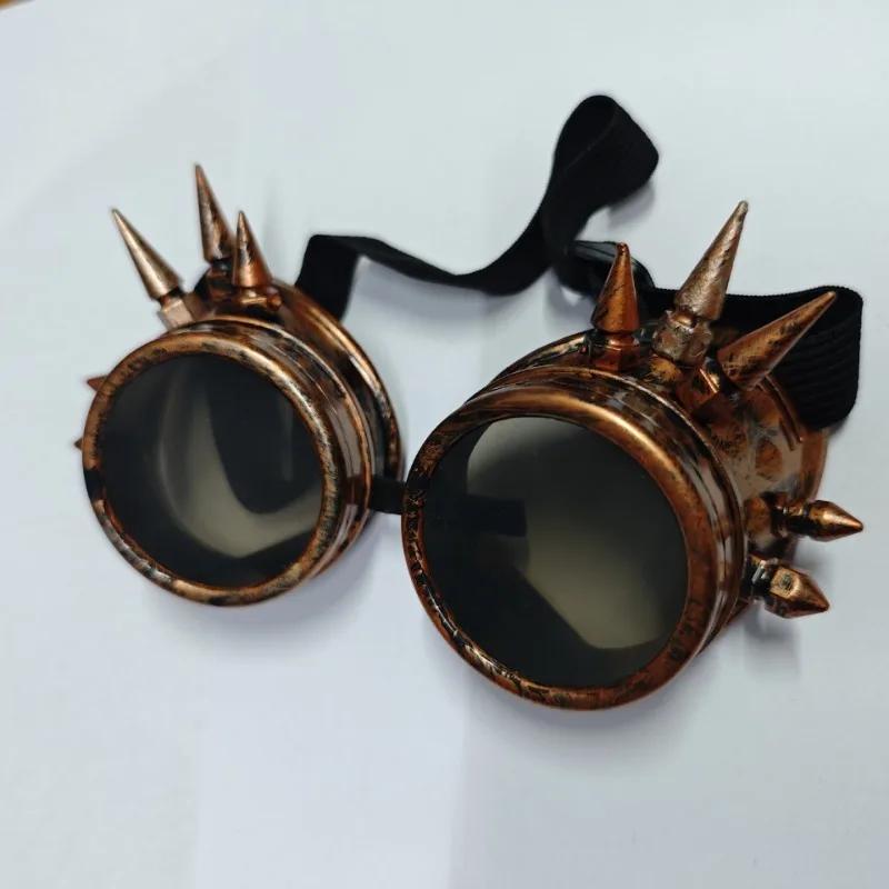 Steampunk Retro Motorcycle Sunglasses, Gothic Driver Sunglasses, Protective Glasses, Decoration, Several Types of Makeup Tools