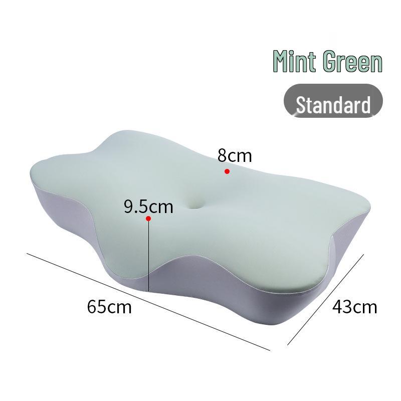 Memory Foam Neck Protection Pillow - Supports Sleep, Non-Collapsing, for Side Sleepers