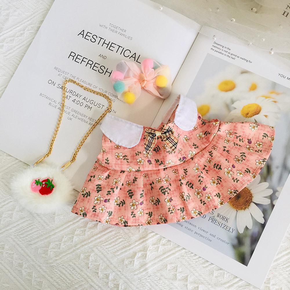 Medium 30cm Handmade Doll Clothes for Jointed Bear - S Size Belle Lulu Outfit Gift for Girls