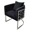 Nordic Living Room Chairs Fabric Light Luxury Single Leisure Chair Living Room Furniture Simple Comfortable Backrest Armchair