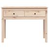Vidaxl Stolik Konsolowy, 100X35X75 Cm, Lite Drewno Sosnowe