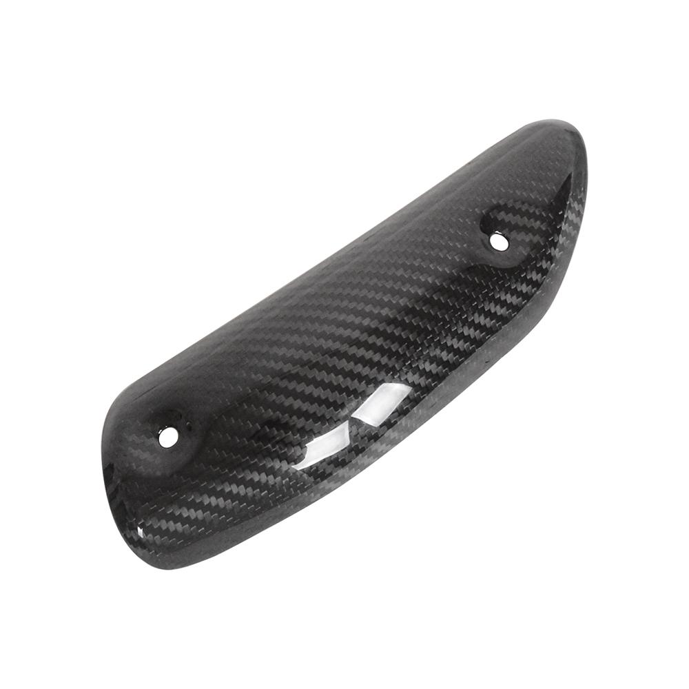 For DUCATI 749 999 2003 2004 2005 2006 100% Carbon Fiber Exhaust Cover Motorcycle Muffler Heat Shield Pipe Guard Fairing