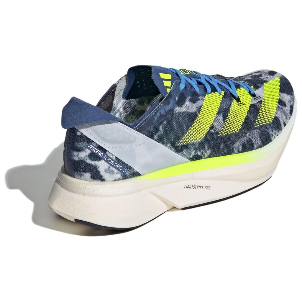 Adidas Adizero Adios Pro 3 White/Lemon/Blue Sneakers IG6441