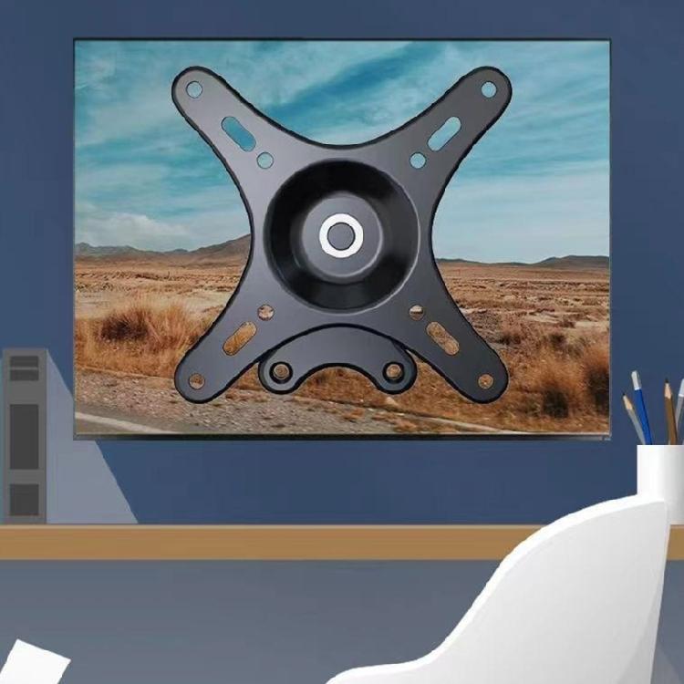 Suport de perete pentru televizor cu ecran plat Suport metalic sigur pentru ecran Reglabil la 360 de grade pentru vizualizare și Instalare ușoară Pentru 10-32 inch