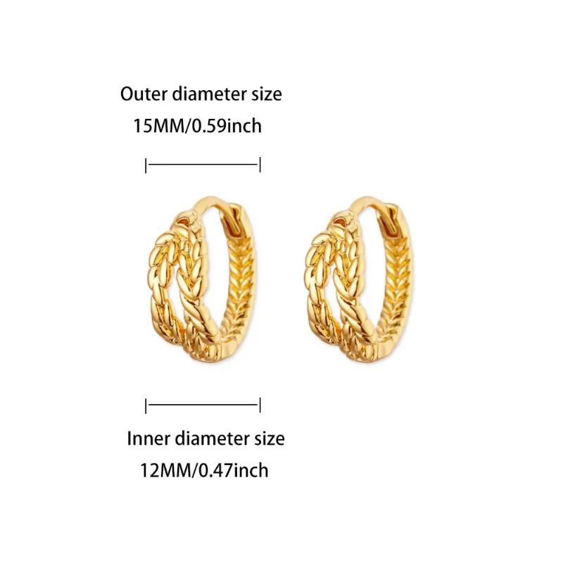 Temperament slightly inlaid zircon shell flower stud earrings high sense fashion exquisite earrings retro personality trend earrings