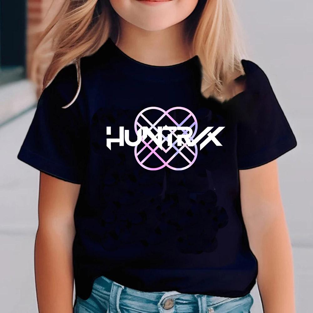 Kpop Demon Hunters Children's T-Shirt Kids Short Sleeve Cute Tiger Boys Girls Summer Fashionable Comfortable T-Shirt