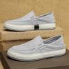 Fashion Comfort Men's Canvas Shoes 2024 Fashion Casual Shoes for Men Outdoor Soft Breathable Driving Shoes Zapatos Para Hombres Hot Sell