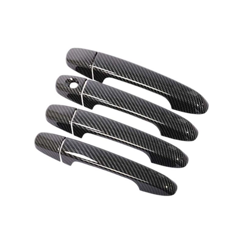 Car Decoration Door Handle Cover For Toyota Yaris Vitz XP130 Hatchback 2012-2017 Cars Accessories Styling Upgrade