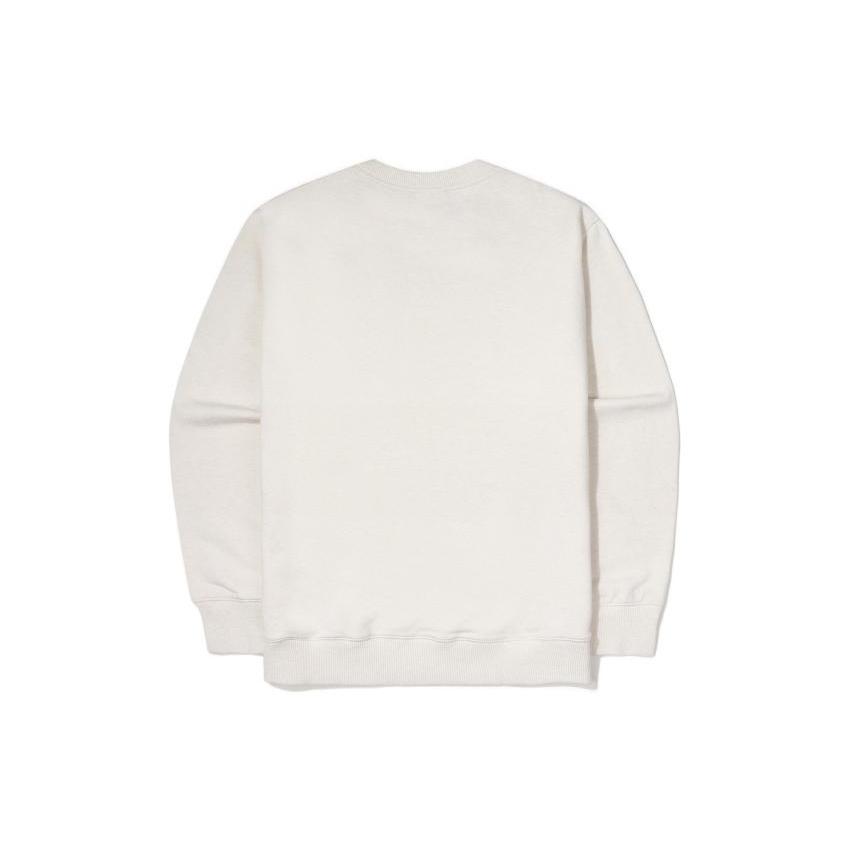 FILA Sweatshirts Unisex White Crew Neck Moderate Regular FS2POF1119X-OTM