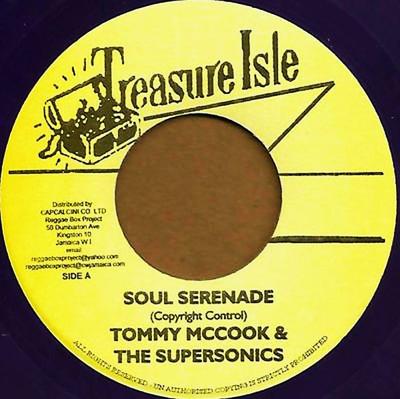 7-Zoll Schallplatte TOMMY MCCOOK & THE SUPERSONICS / TH - Soul Serenade / Gleicher Song keine Treasure Isle Jamaika Reggae, Ska & Dub Gebraucht