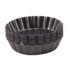 T02C!8 Pack Mini Tart Pans 3 Inch With Removable Bottom Round Nonstick Quiche Pan For Pies, Mousse Cakes, Dessert Baking