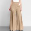 Women's High Waist Wide Leg Solid Color Casual Pants