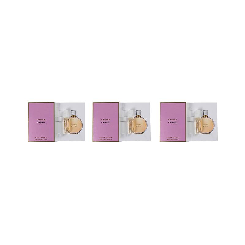 CHANEL Chance Eau de Parfum Sample Spray 1.5ml*3 1.5ml*3