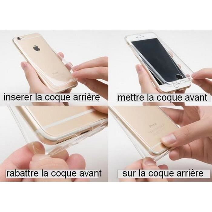 Silicone Back Case - VCOMP - Samsung Galaxy A40 5.9" - 360° Protection - Transparent - Flexible