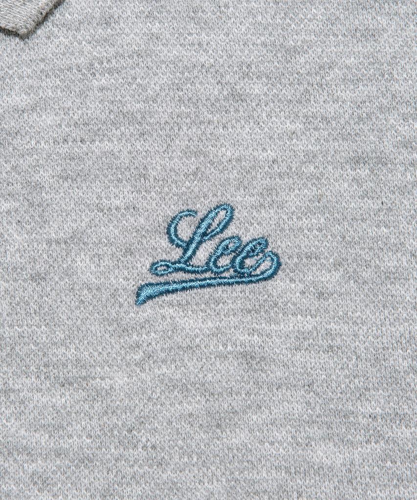 LEE Women'S Union Pique Collar Sweatshirt Gray