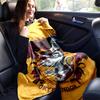 Gryffindor Crest Wall Decal Harry Potter Decor Hogwarts Room StickerPrint Blanket, Soft Blanket For Sofa Office Bed And Travelling Daughter