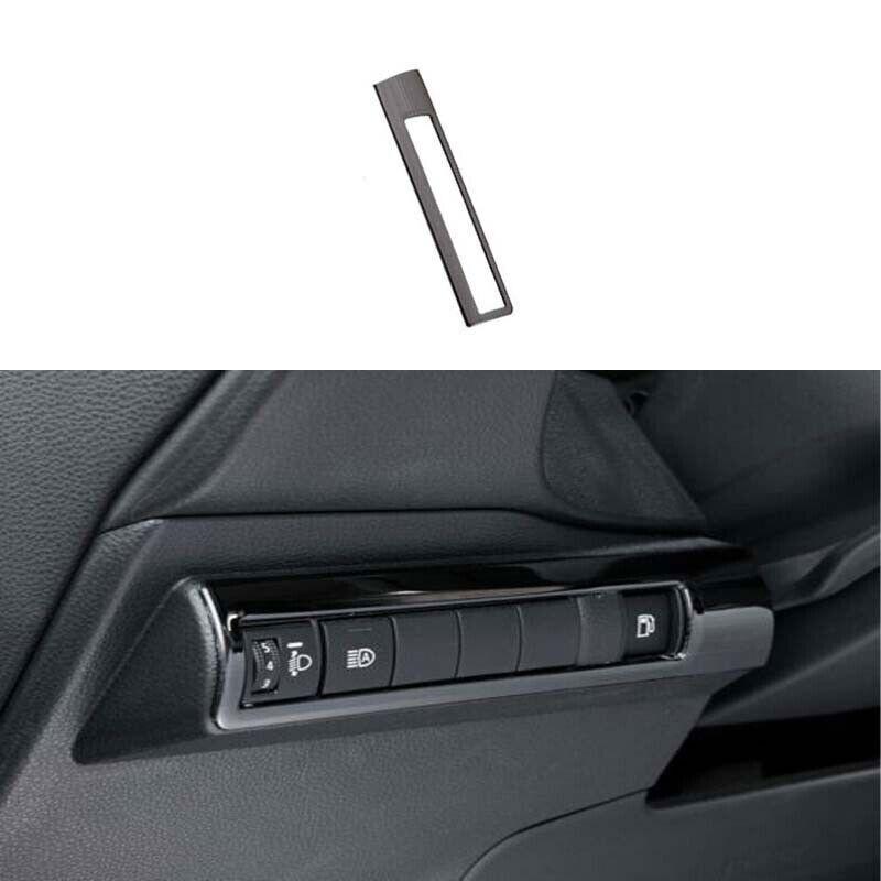 For Toyota Corolla Headlight Switch Control Frame - Black Titanium Trim