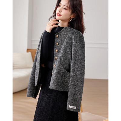 Manteau Double Face en Laine pour Femme