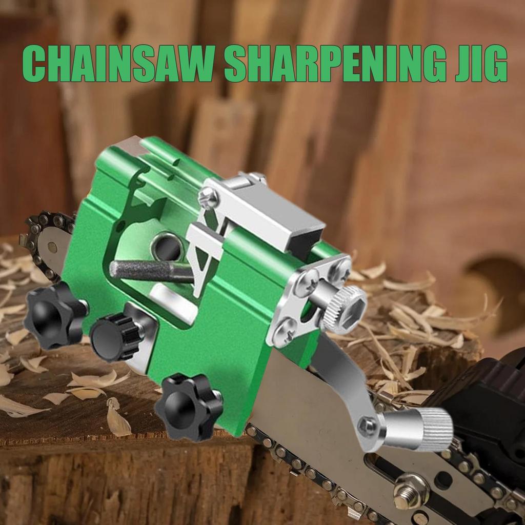 Chainsaw Sharpener Hand Chainsaw Sharpener Tool Hand Crank Chain Saw Sharpening Machine Rustproof For Woodworking Carpentry
