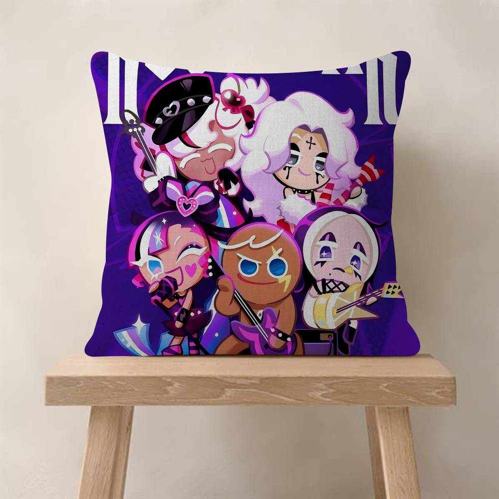 CCookie RRun KKingdom Cushion Cover x Polyester Sofa Cushions Decorative Throw Pillows Home Decoration Pillowcover