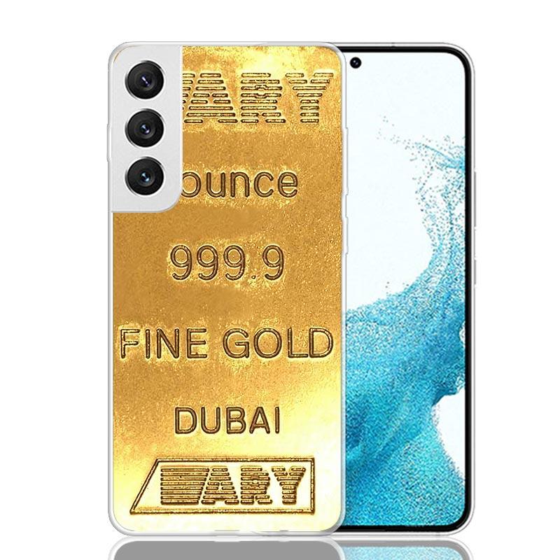 

Чехол для телефона с узором из тонкого золота для Samsung Galaxy S26 S25 Edge S24 S23 FE S22 Ultra S21 Plus S20 + Fundas Cover Coque Gal Samsung S25