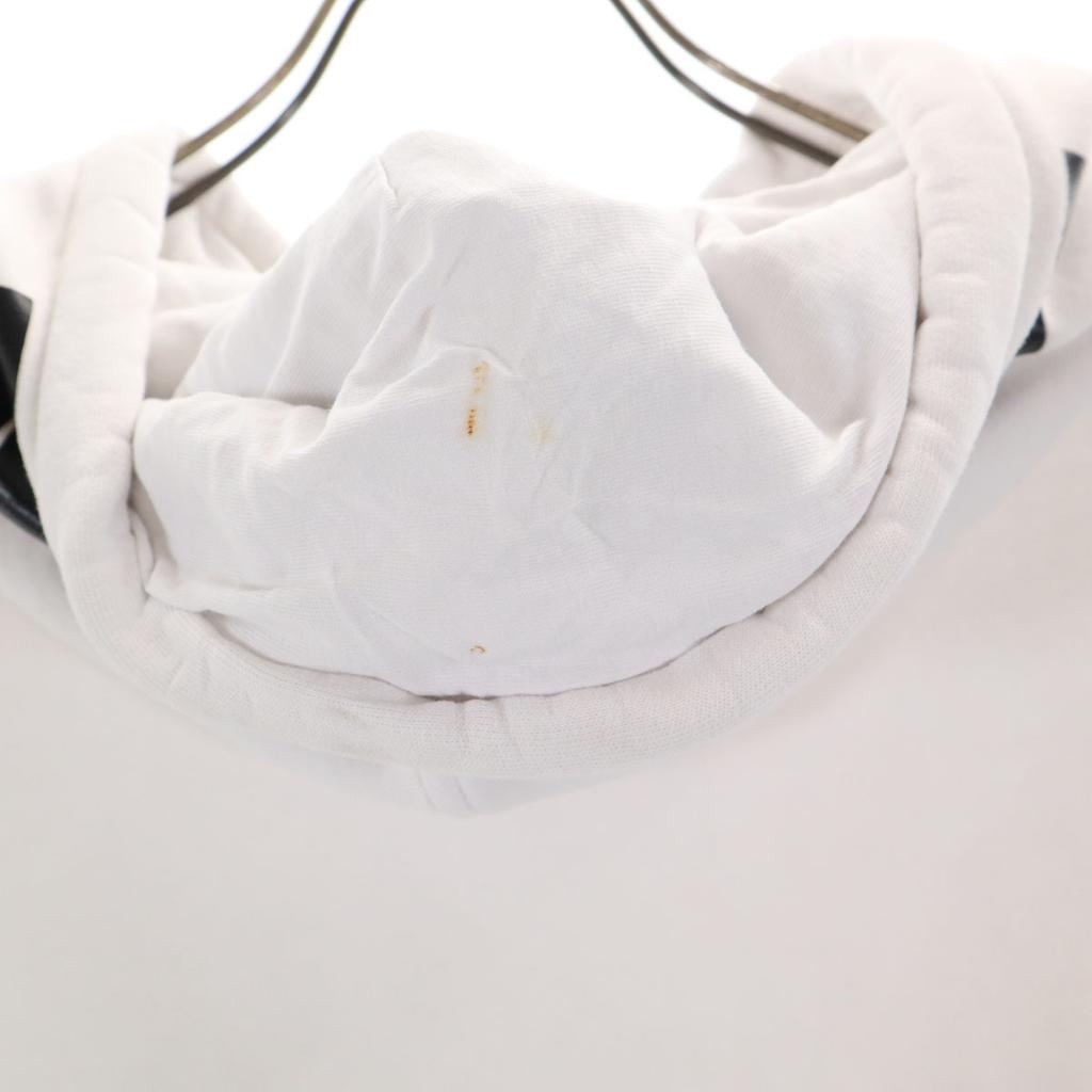 MSGM Made In Italy Long Sleeve Sweatshirts XS White Back Brushed Men's Used