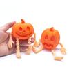 3D-gedruckter Spielzeugkürbis drei Brüder Gelenk beweglich kreatives Modell Halloween dekoratives Spielzeug Ornament