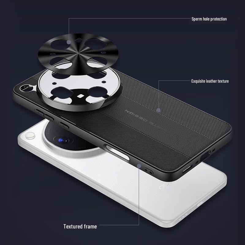 Husă de telefon OPPO Find X9 Ultra din Piele Premium Electroplacată