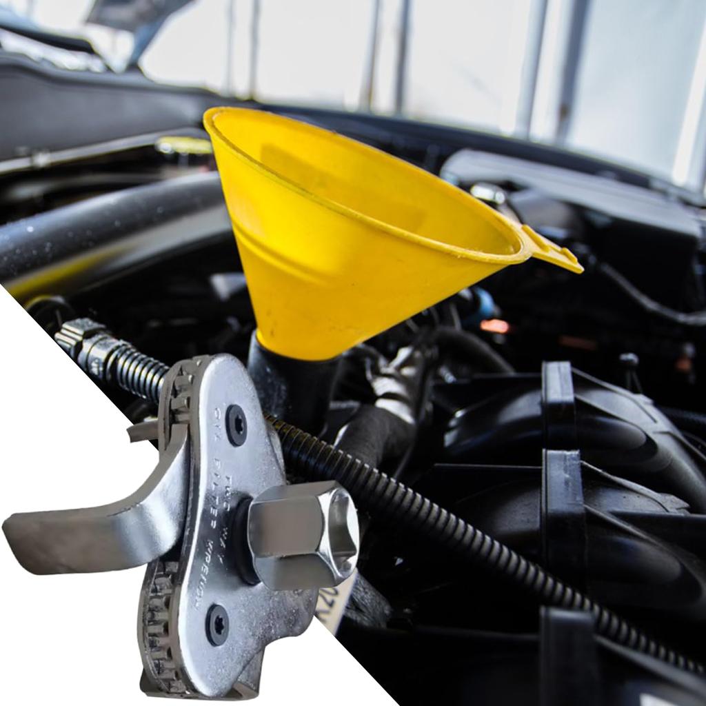 Filter Wrench - Auto Repair Spanner, Flat Three Claw Filter Wrench for Auto