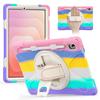 Armor Kids Case For Samsung Galaxy Tab S11 11 Inch SM-X730 SM-X736 SM-X736B Tablet Cover Hard PC Stand Shockproof With Strap