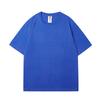 Men's Short Sleeved T-shirt Made 100% Pure Cotton  Summer Heavyweight Loose Oversized Top  Fashionable Round Neck Half Sleeved Casual T-shirt