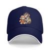 Summer Baby Monkey Punch Cuddling Stuffed Animal Meme Baseball Cap  Outdoor Sports Casual Custom Sun Trucker Hat  Snapback Cap