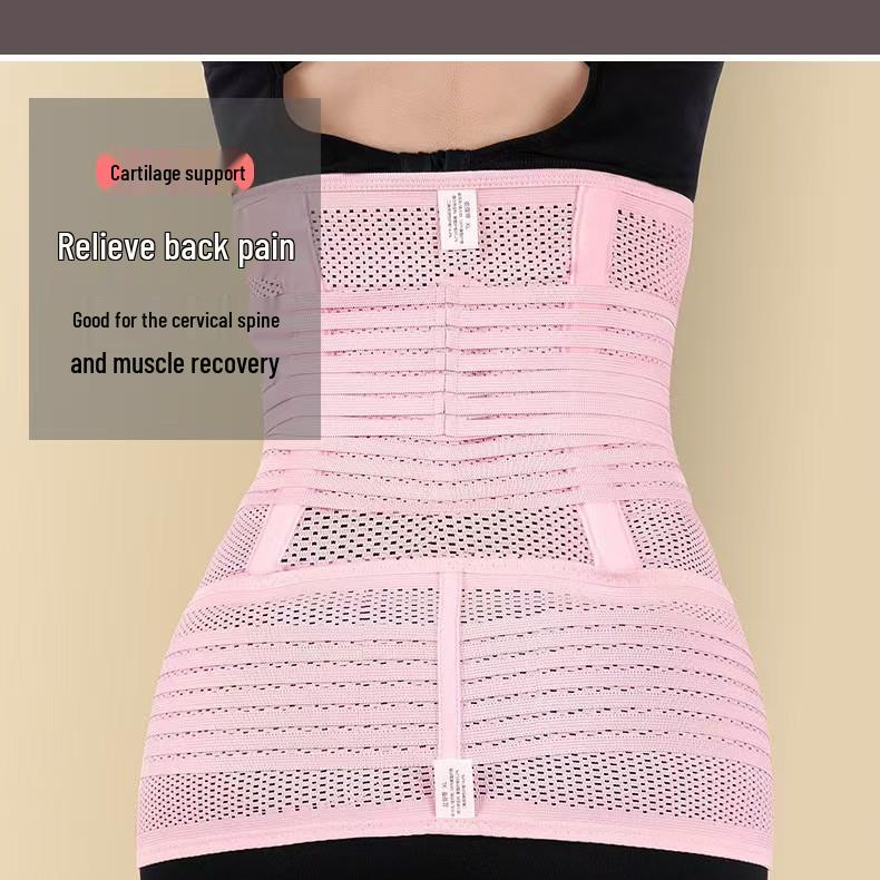 Wygodny Uniwersalny Trener Talii Poporodowy: Oddychający pas brzuszny do rekonwalescencji po cesarskim cięciu i porodzie naturalnym