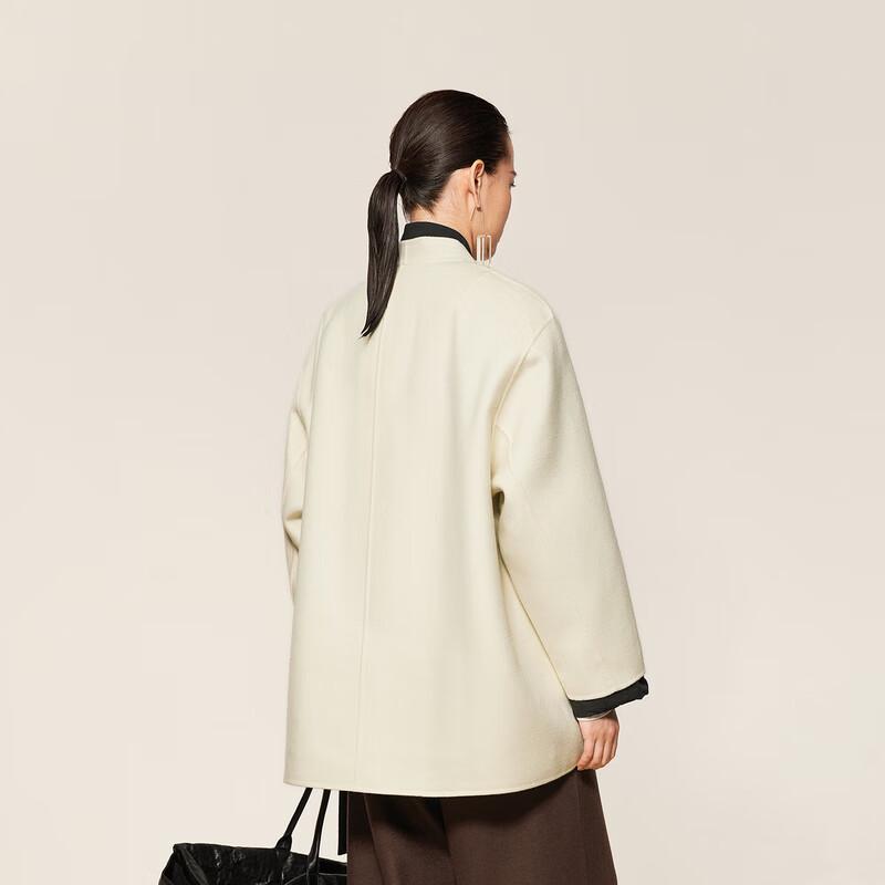 LESS 2024 Winter Loose Cashmere Blend Two-Piece Set